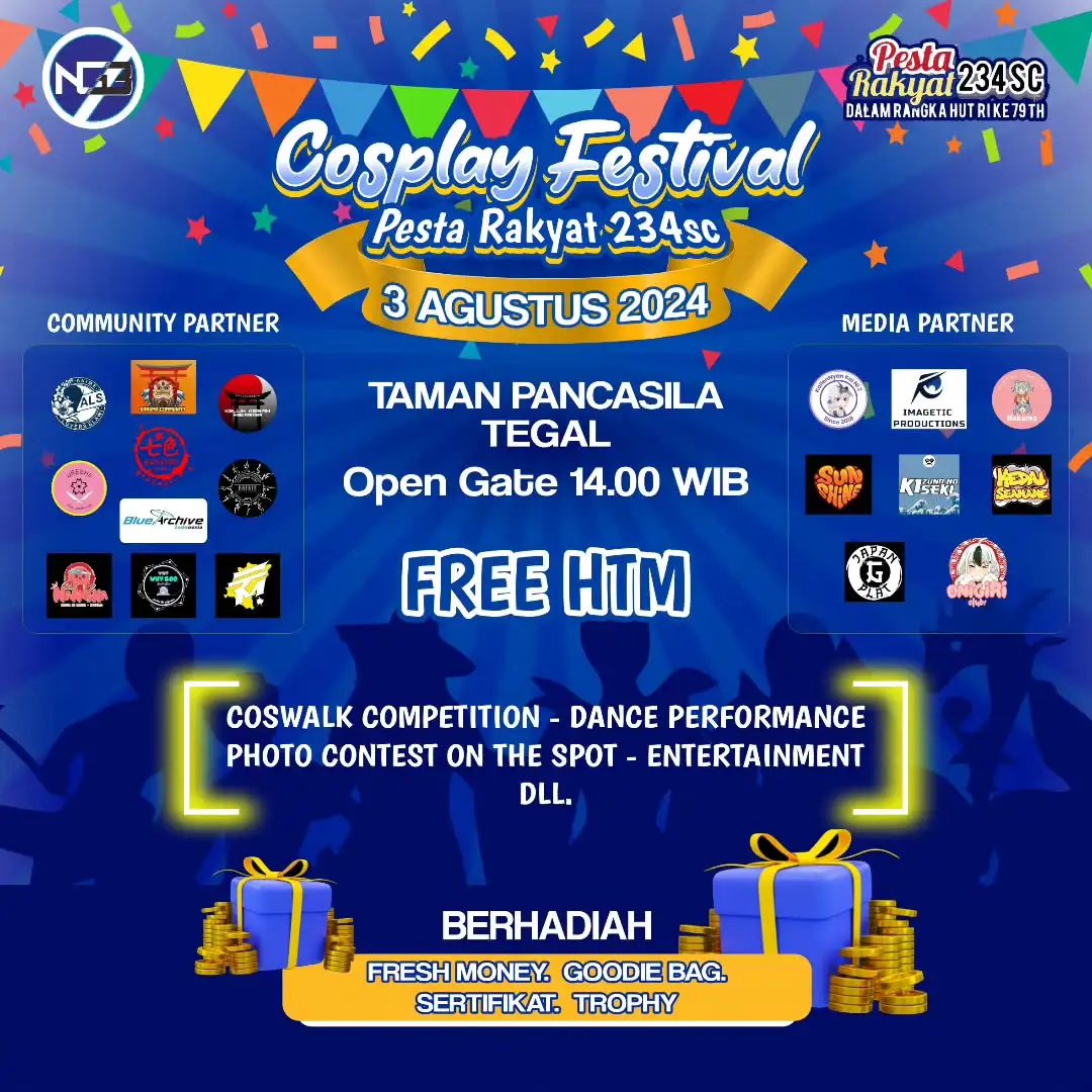 Dokumentasi Cosplay Festival Pesta Rakyat